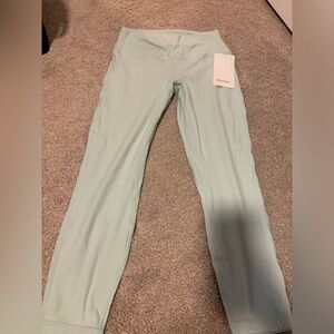 Align HR Pant 25” size 10 mint green